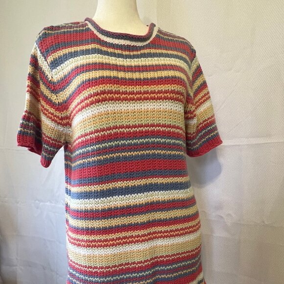Vintage Orvis Women's Short Sleeve Sweater - Picture 7 of 9